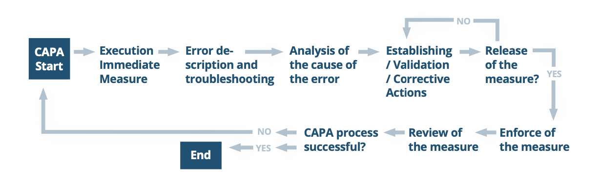 CAPA process example
